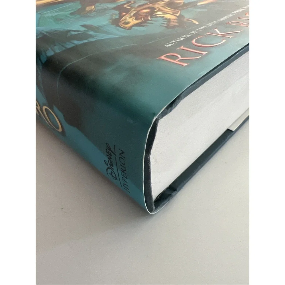 The Lost Hero by Rick Riordan 1st First Edition 2010 VG+ HC Book